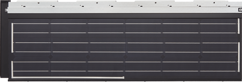 瓦一体型太陽電池 VISOLA®防眩タイプ