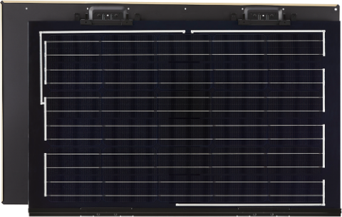 化粧スレート瓦一体型太陽電池